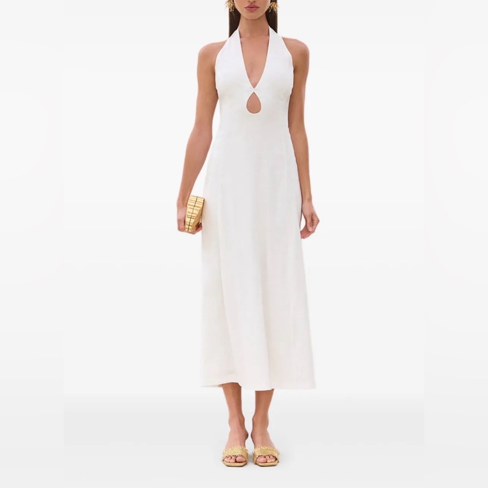 Cult Gaia Lianna Cut Out Midi Dress